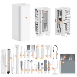 Ultimate Electronics Cleaning Kit - Multi - Purpose Cleaner for Devices and Accessories (WHITE)