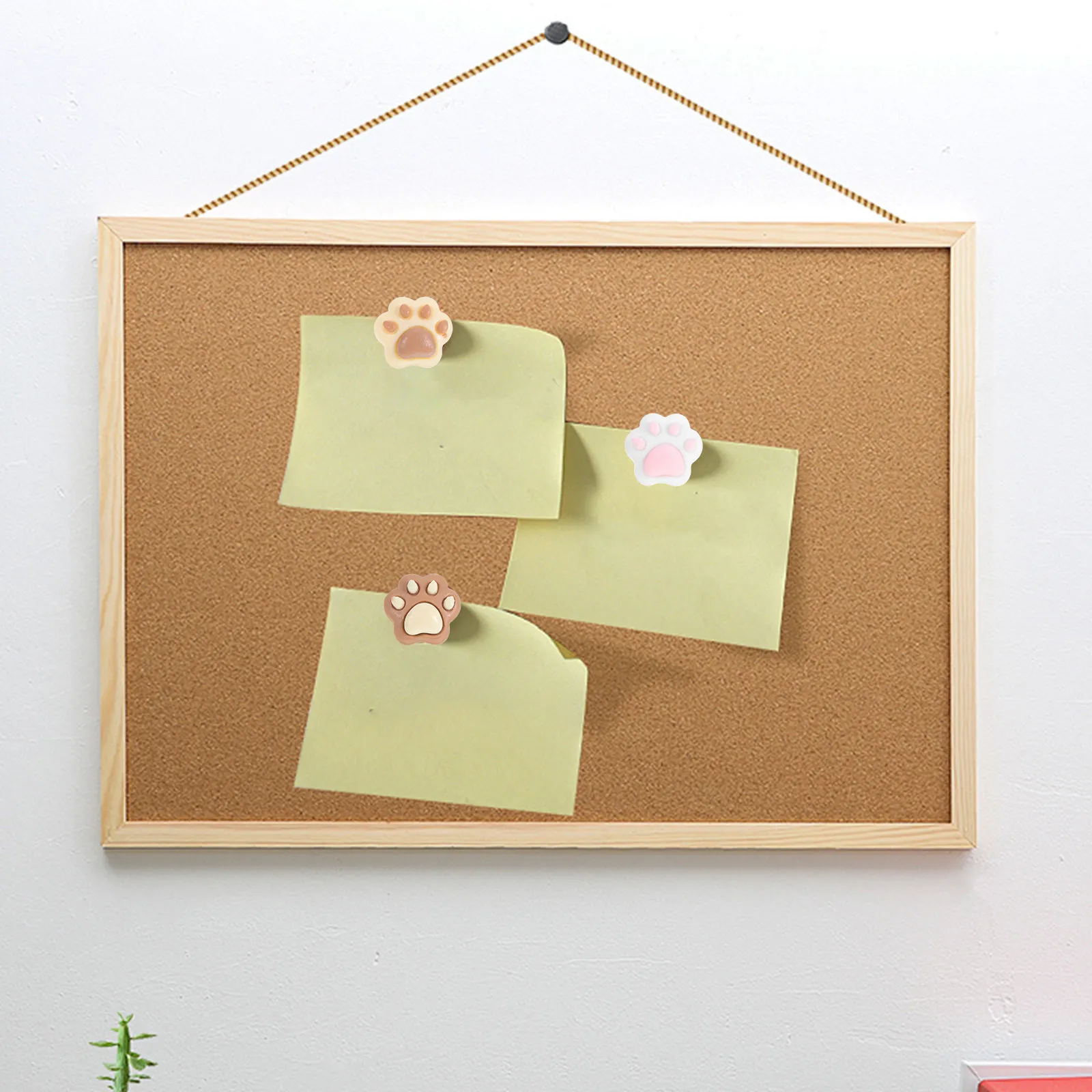 30Pcs 개 발톱 모양 푸시핀 귀여운 동물 모양 핀 장 코르크보드 핀 게시판 사무용품 책상 액세서리