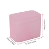 Cotton Pads Swab Nail Wipes Makeup Brushes Organizer Storage Box Holder Container Case Independent Double-Compartment 6