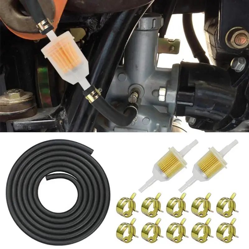 

Hose Kit For Small Engines High Efficiency Petrol Fuel Filter Kit GasolineWith Clip Hose Pipe Motorbike Dirt Oil LineGas Suppl
