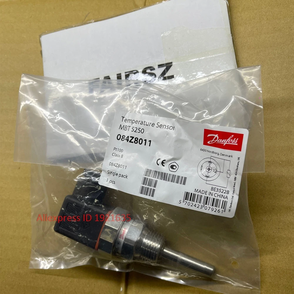 Original DAN.FOSS Temperature Sensor MBT5250 084Z8011 Pt100 Class B MBT 5250 FAIRSZ STORE