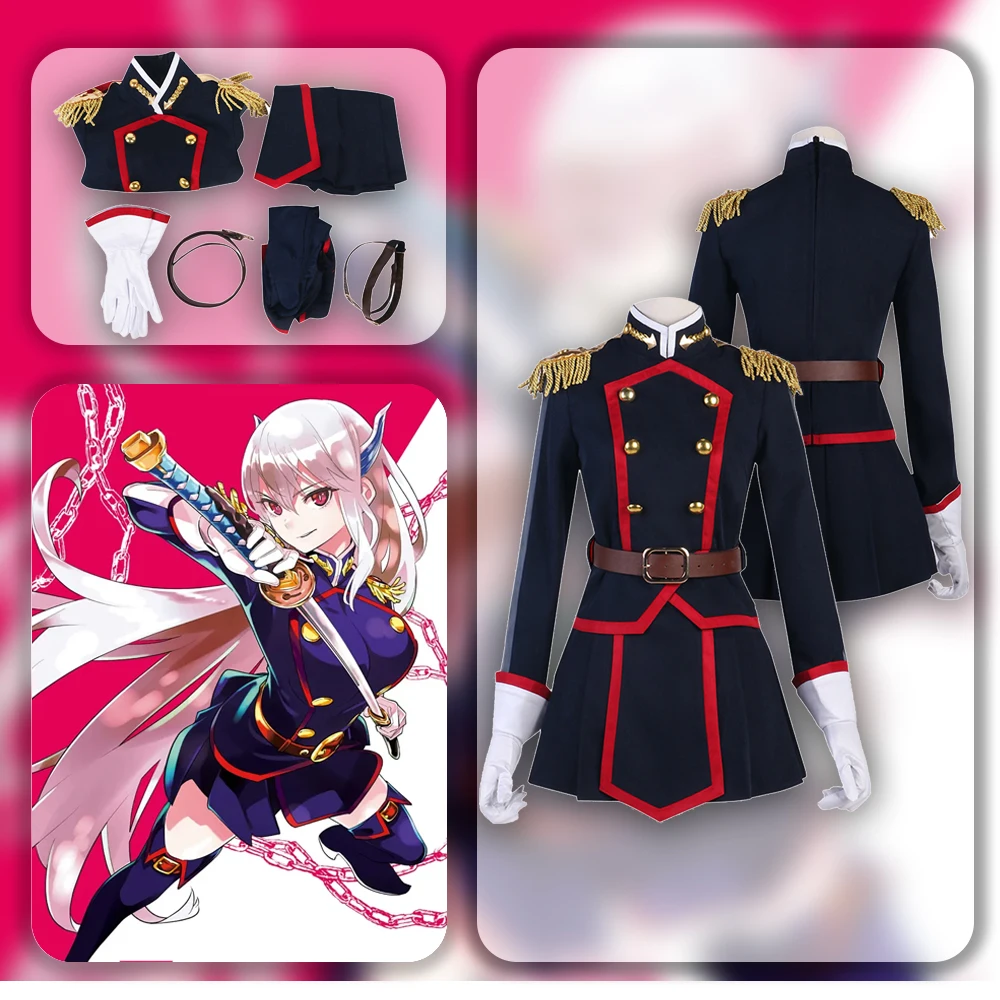 

Аниме Cos Uzen Kyoka костюмы для косплея Famtasy комплекты униформы аксессуары для взрослых девочек ролевые игры на Хэллоуин карнавал костюм