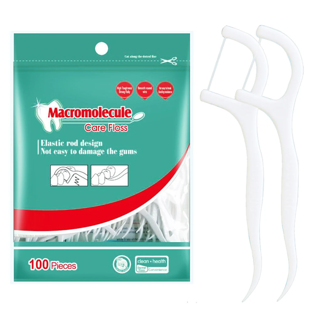 

Dental Floss Flosser Picks Toothpicks Teeth Stick Interdental Brush Tooth Cleaning Dental Floss Pick Oral Care