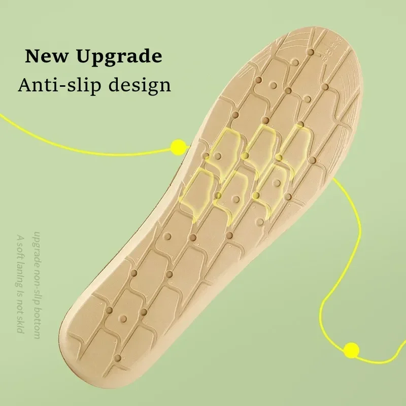 Sport Insoles 2/4/6Pcs New Medical Men Women Acupressure on Foot Insoles Sport Shoes Insole for Breathable Deodorant Comfort Running Shoe Sole