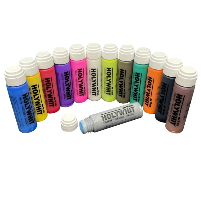 6 Pcs UNI Paint Markers PX-30 Industrial Pen Oily Permanent Water