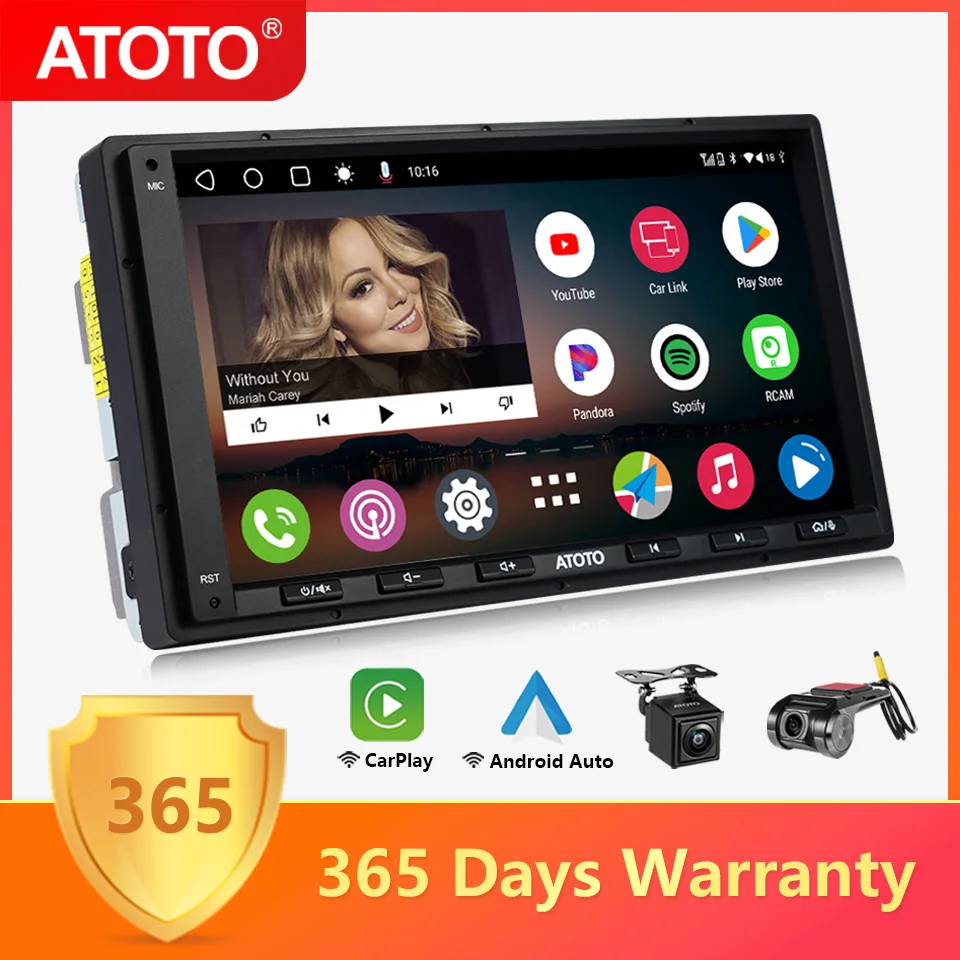 ATOTOユニバーサル7インチAndroidカーステレオダブル2DINマルチ
