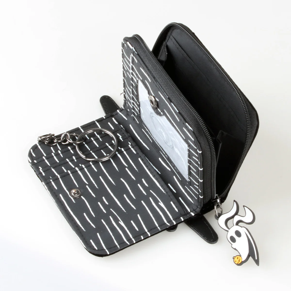 High quality luminous women's wallet, stylish personalized card clip Halloween gift