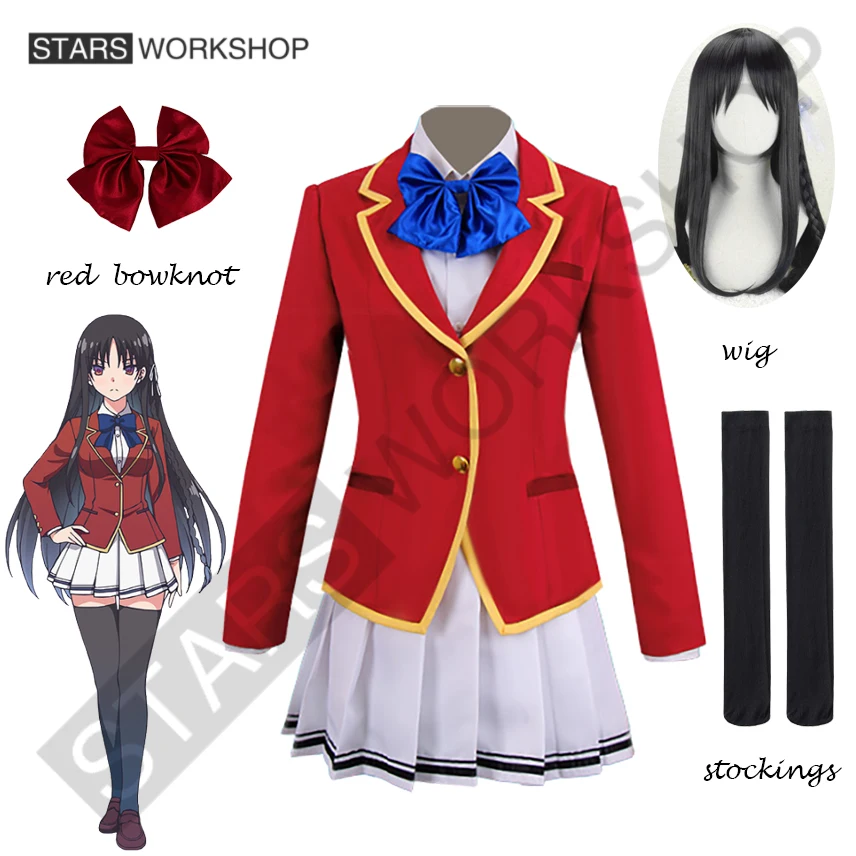 

Anime Classroom Of The Elite Horikita Suzune Cosplay Costumes Kushida Kikyou Cosplay Bra0nd School Uniform Suit Custom Made