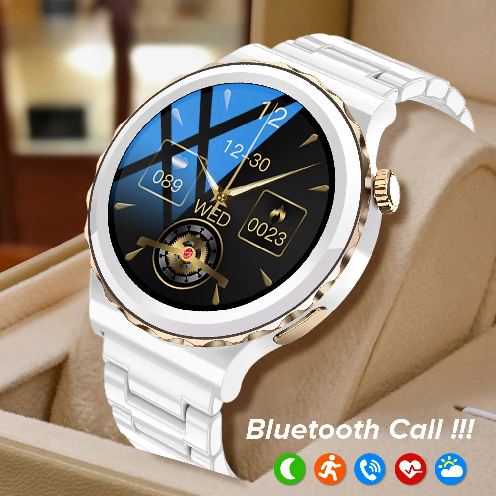 

for HUAWEI GT3 PRO Smart Watch Women Bluetooth Call Music Dial Answer Sports Mode IP67 Waterproof Smartwatch Men Support Hebrew