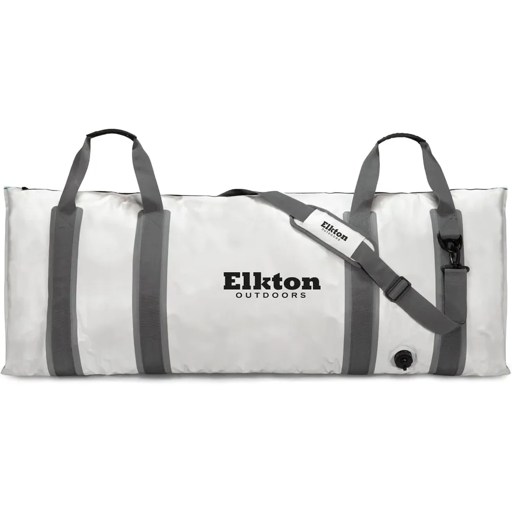 Outdoors Insulated Fish Cooler Bag Leakproof Fish Kill Bag 40x20in and 60x20in Cooler with Easy Grip Carry Handles