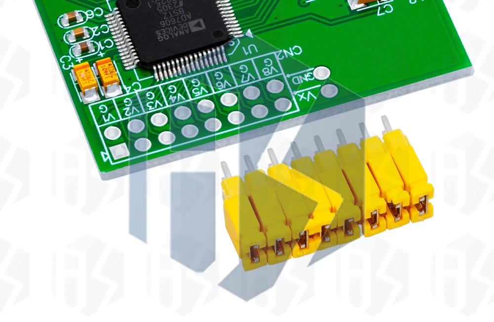 Ad7606 Daten erfassungs modul 16-Bit-Adcs 8-Wege-Synchron-Abtastfrequenz 200kHz – Detail 17