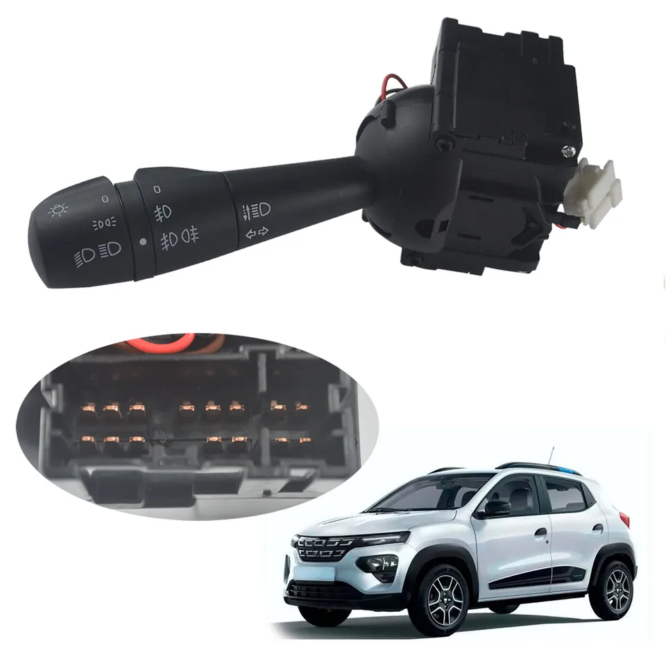 Commodo Para Renault Clio 4, Captur, Dacia Sandero – Interruptor Columna Dirección, Compatible Con OE 8201167981