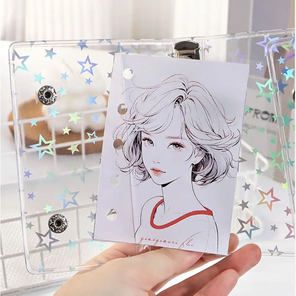 PVC 커버 돈 절약 챌린지 바인더, 방수 단추 마감 현금 봉투 지갑 플래너, 휴대용 다채로운