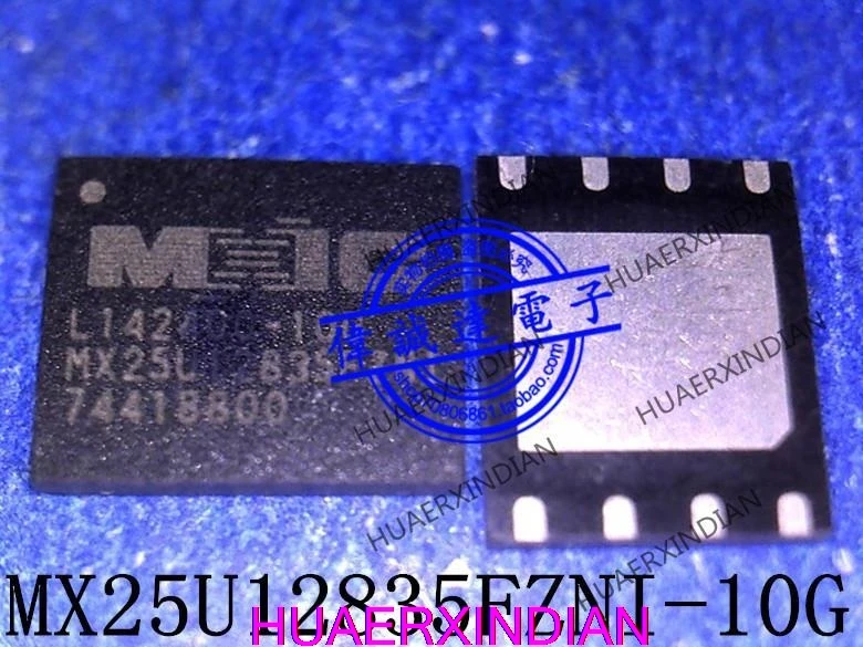 

MX25U12835FZNI-10G 25U12835FZNI QFN8 Новый и оригинальный