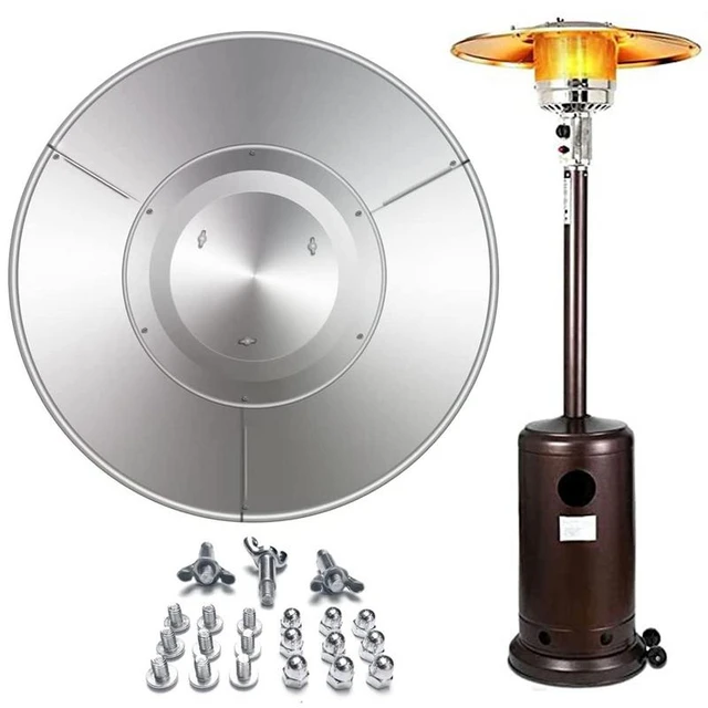 Universal Propane Patio Heater Head Replacement Parts Aluminum Center Heater  Umbrella Outdoor Heater Panels Reflector Shield - AliExpress