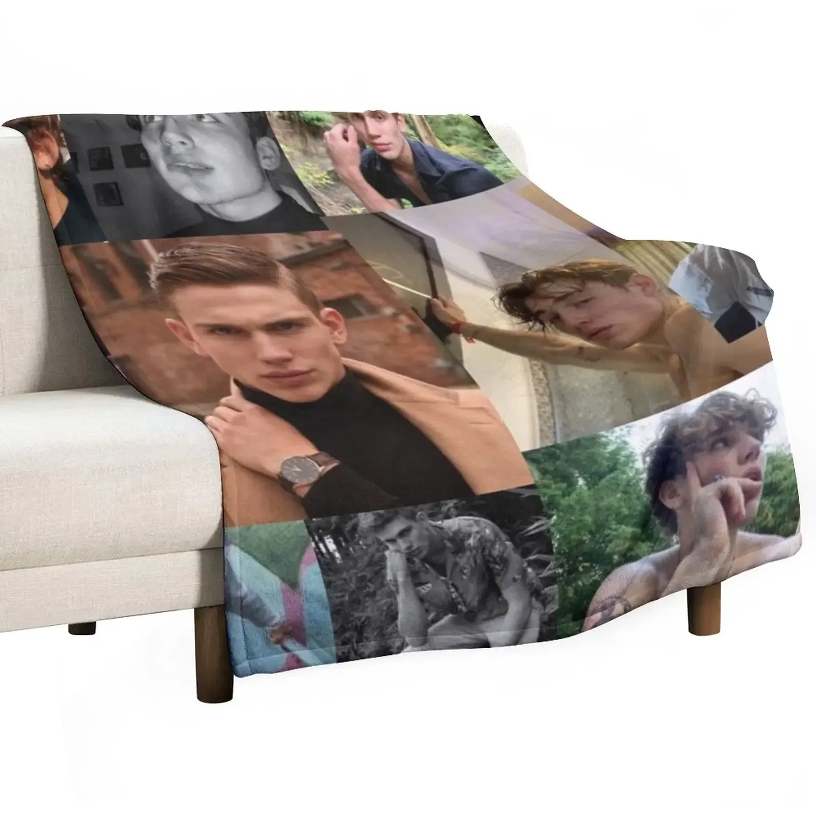 

Vinnie Hacker collage Throw Blanket Sleeping Bag Thins Blankets