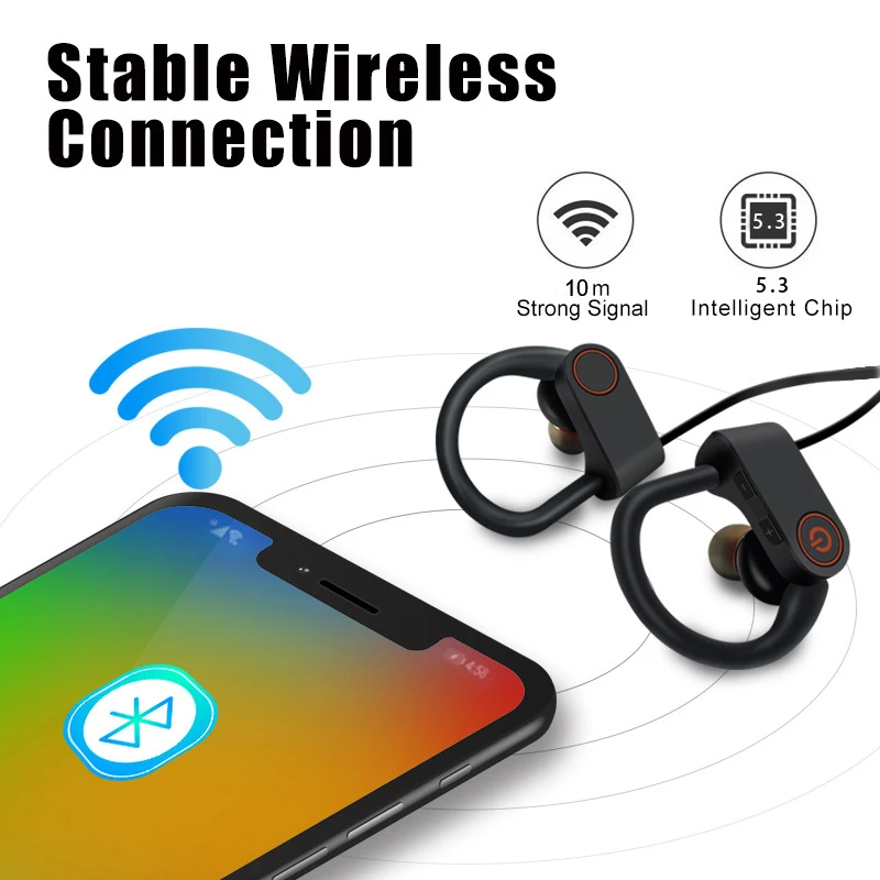 Wireless Stereo Soundproof Headphones with Extended Playtime