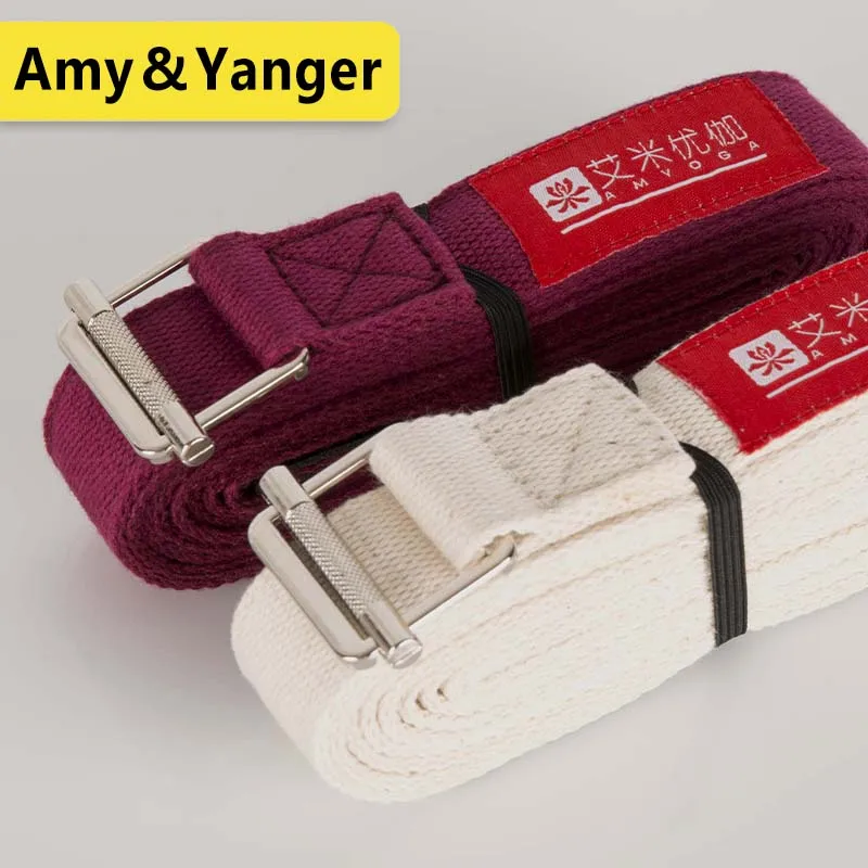 New Adjustable Sport Stretch yoga Strap D-Ring Gym Waist Leg Fitness Yoga Belt yoga strap