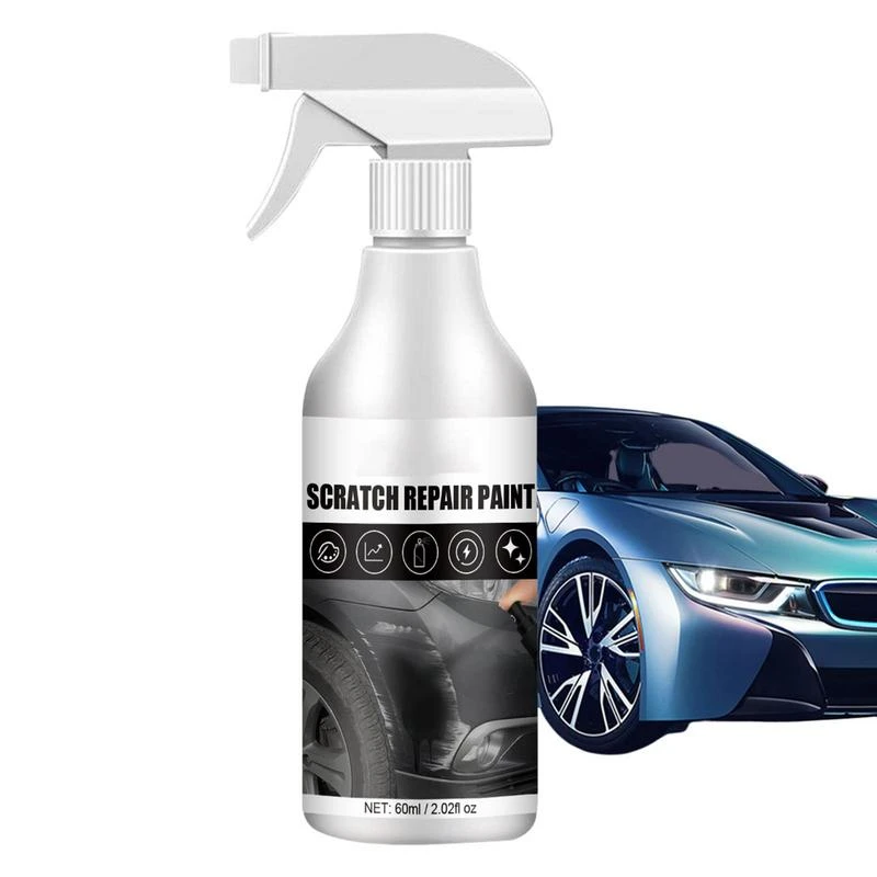 Car Scratch Removal Spray Black & White Portable Car Polishing Spray