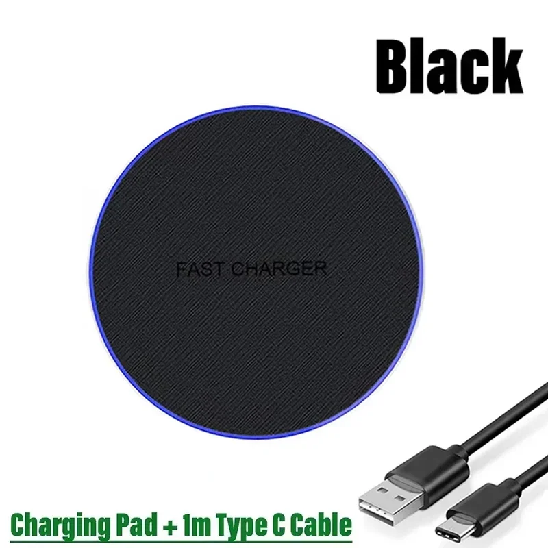 With Cable Black