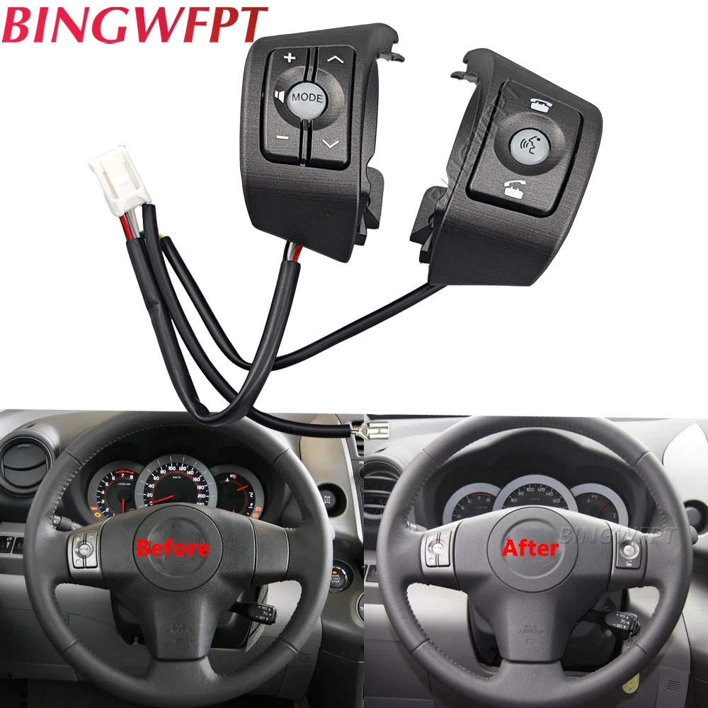Multi-function Car Steering Wheel Control Buttons Switch Styling Buttons For Toy