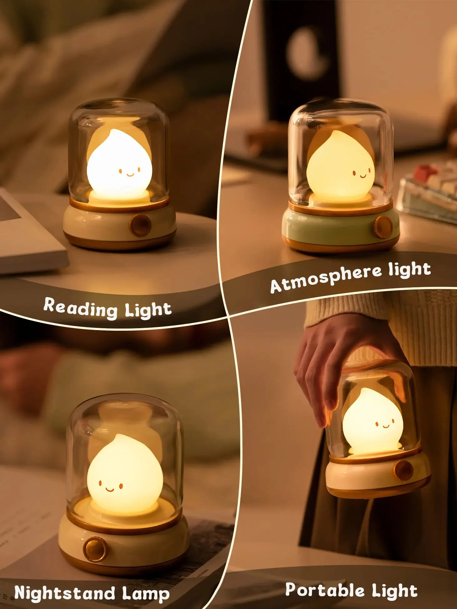 Flameless Candle Night Light 6