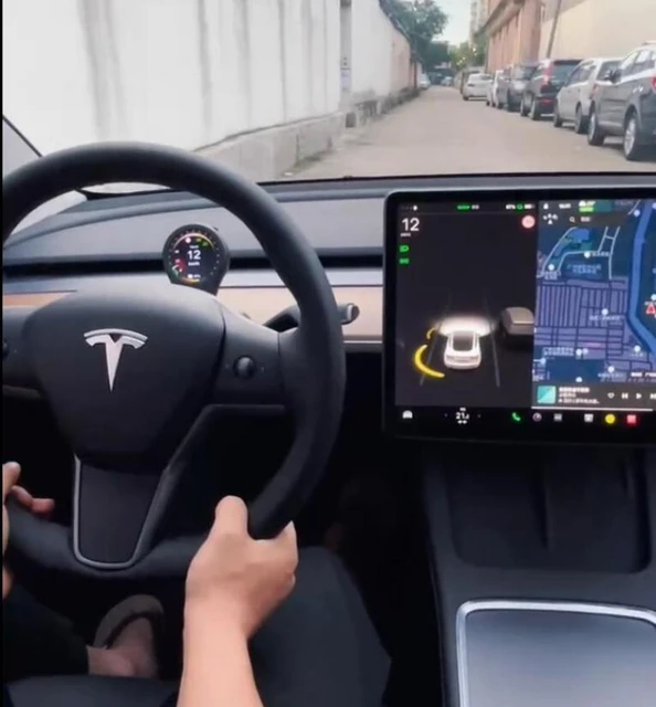 Tesla Model Y Mini Dashboard Display 
