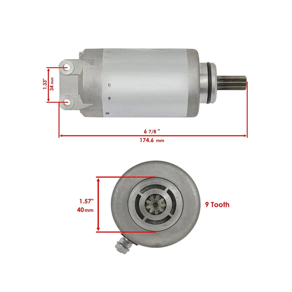 0825-011 0825-013 0825-024 Starter Motor Replacement For Artic Cat 550 650 ATV UTV Prowler H1 650 700 4x4 TRV EFI XTZ