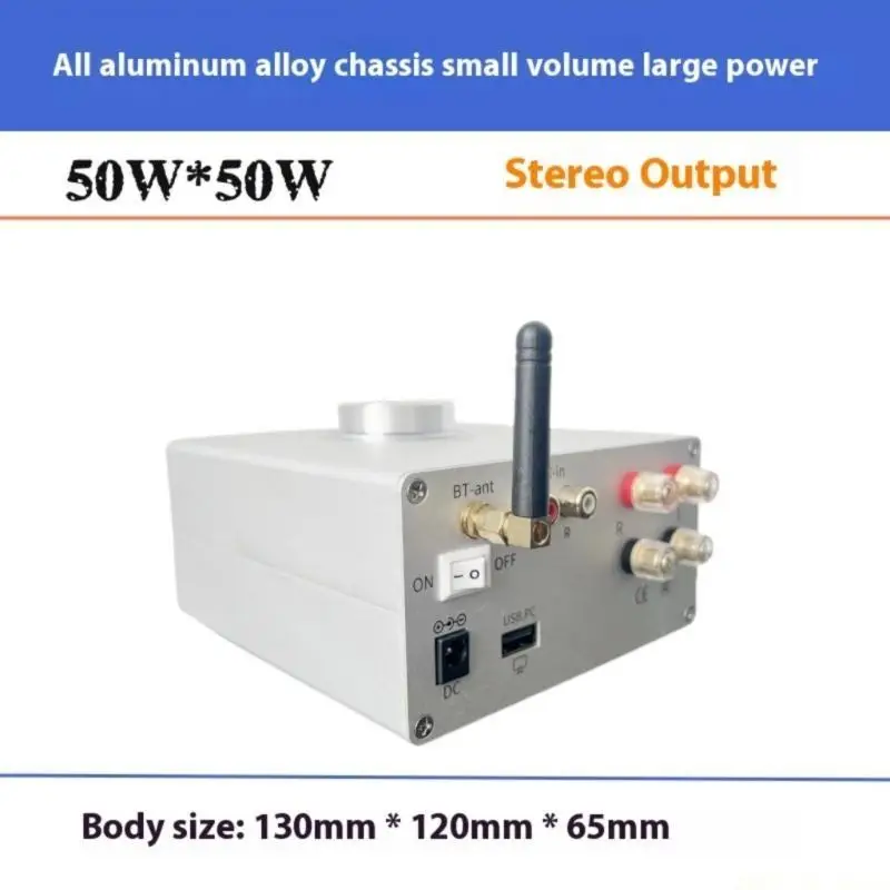 M5TD 100W 강력한 호환 디지털 앰프는 USB 사운드 카드 스테레오 출력 ..