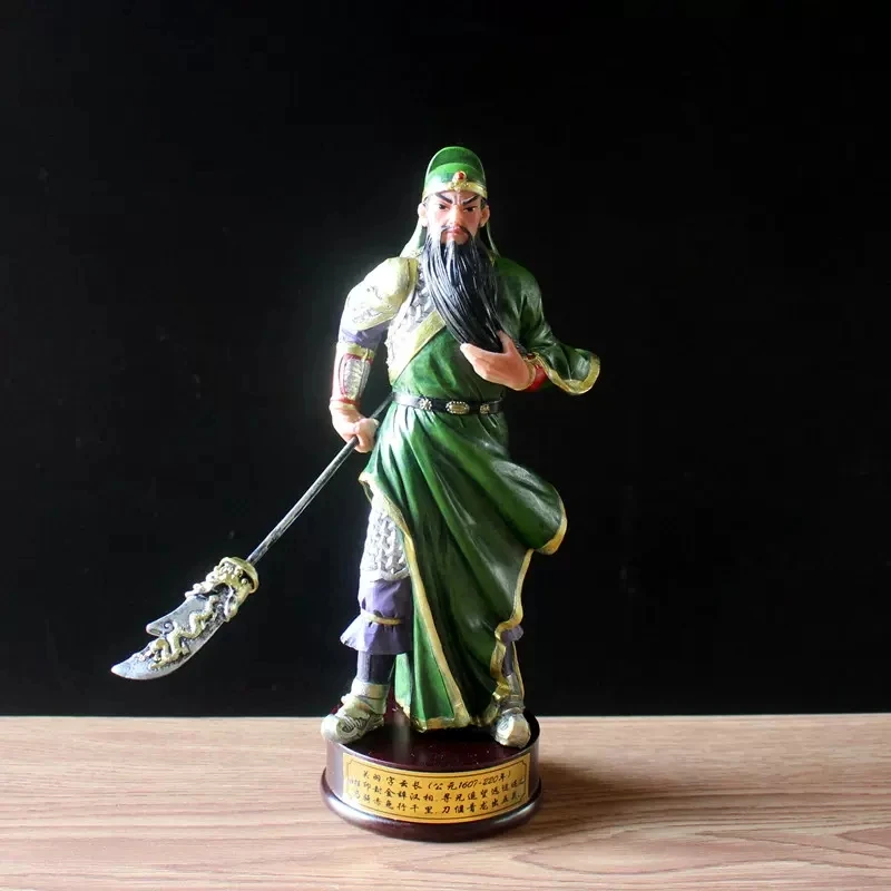 The Romance of The Three Kingdoms Historical Figure Statue, Creative Chinese Heroes Ornaments, Home Living Room, Office Decora