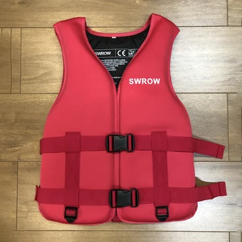 Portable fashion adult children's life jacket neoprene swimming life jacket water sports fishing kayak surfing life jacket 2023 4
