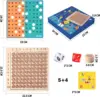 2 in 1 Wooden Montessori Multiplication Board Game Number Sense Learning Math Table Educational Toys Arithmetic Teaching Ais 4