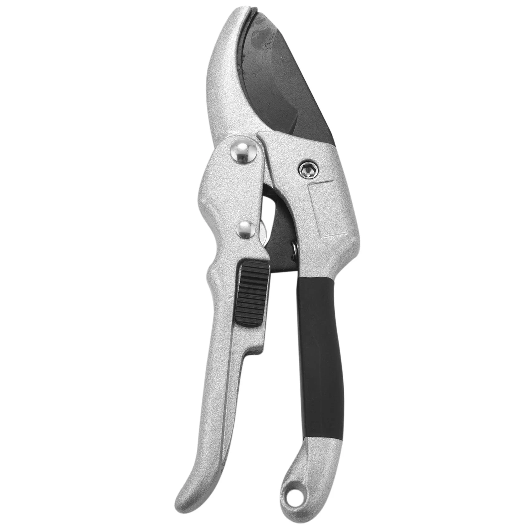 

20Cm Ratchet Plant Trim Horticulture Hand Pruner Cut Secateur Shrub Garden Scissor Tool Anvil Branch Shear Orchard Pruning