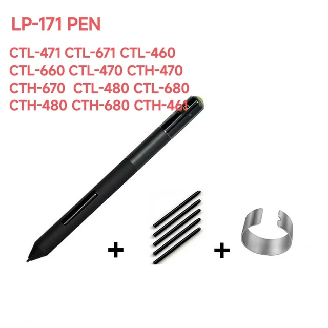 Replacement Nibs for Wacom 471,671,472,672, Intuos CTH-490/690,  CTL-490/690/4100WL/6100WL, Intuos 4 /