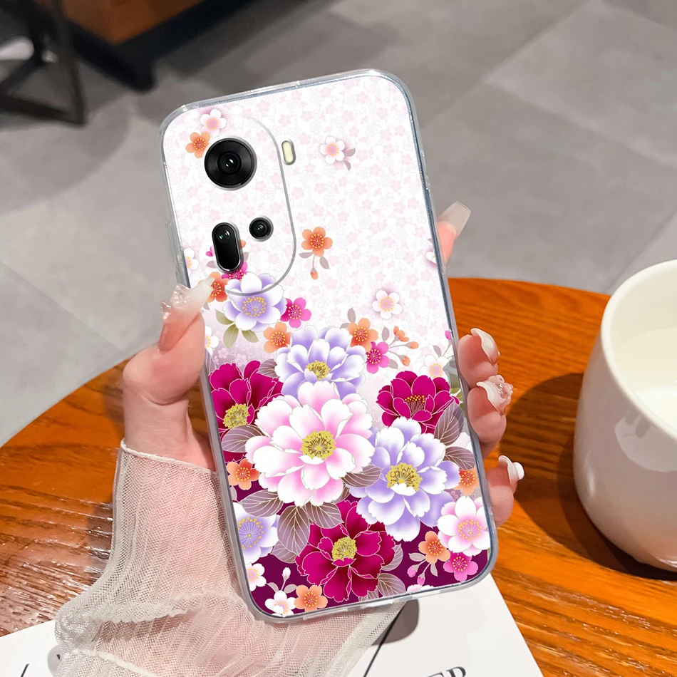 Clear Protective Silicone Anti-Drop Phone Case