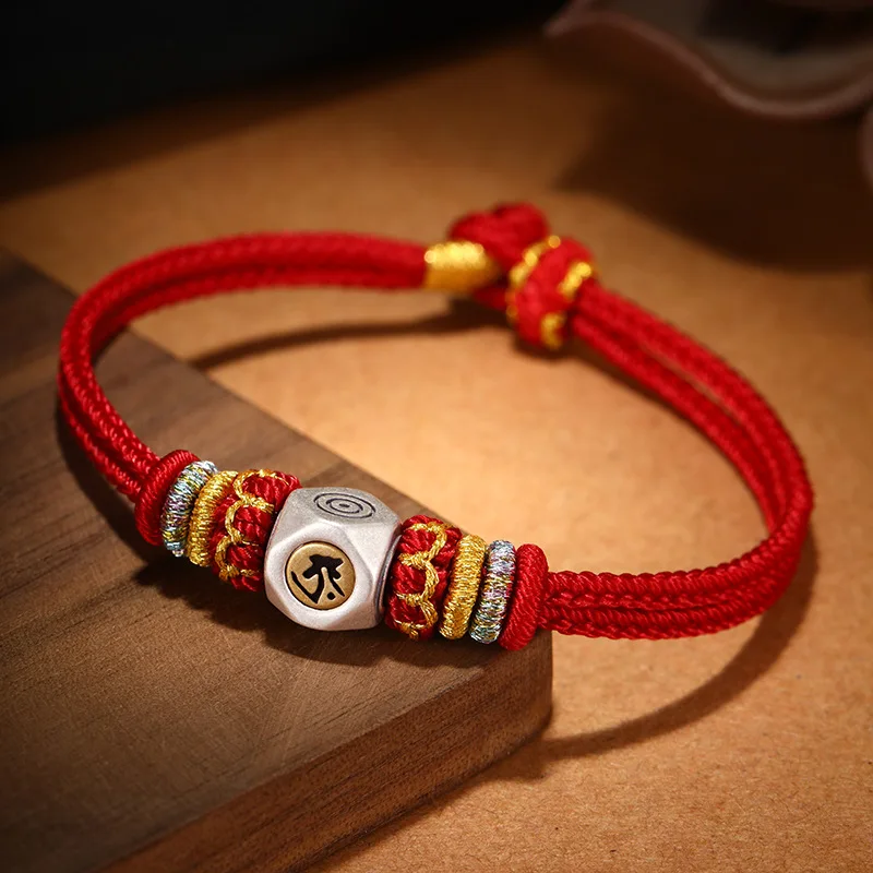 

Red Rope, Twelve Zodiac Signs, Fatal Hand Rope, Men's and Women's Fashion Trends, Handwoven Bracelet, Gift for Friends