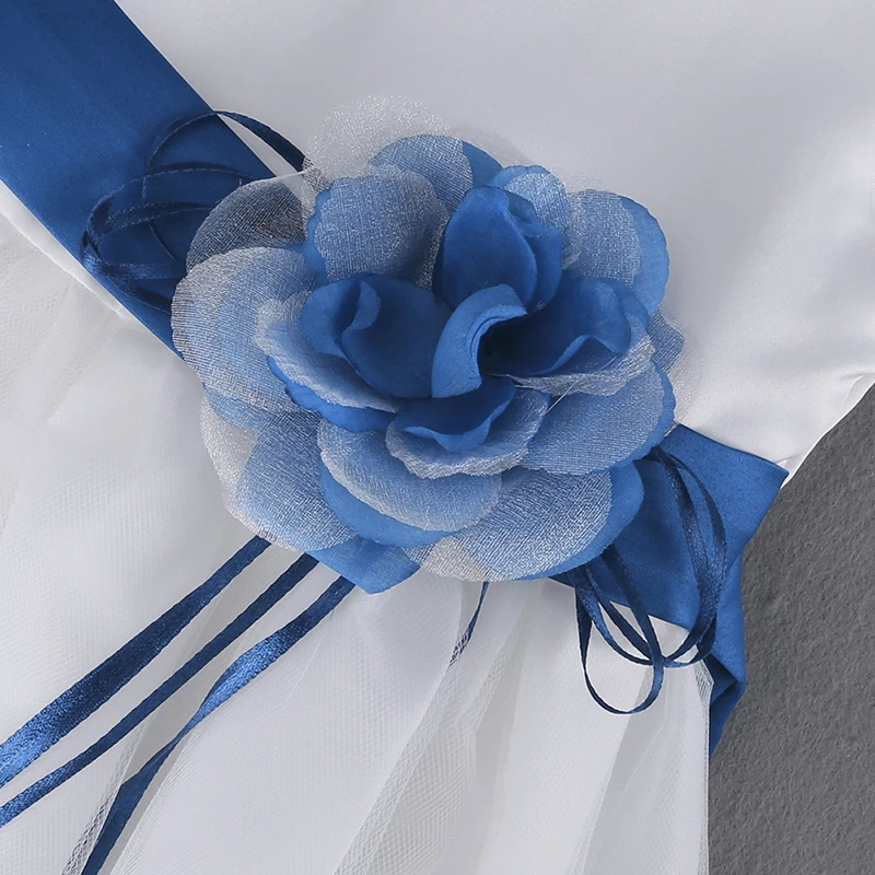 Baby Girls Sleeveless Flower Dress Little Kids Girls Tulle Flower Dress Ball Gown Dresses for Birthday Party Ceremonious Wedding girls dress princess costume kids clothes
