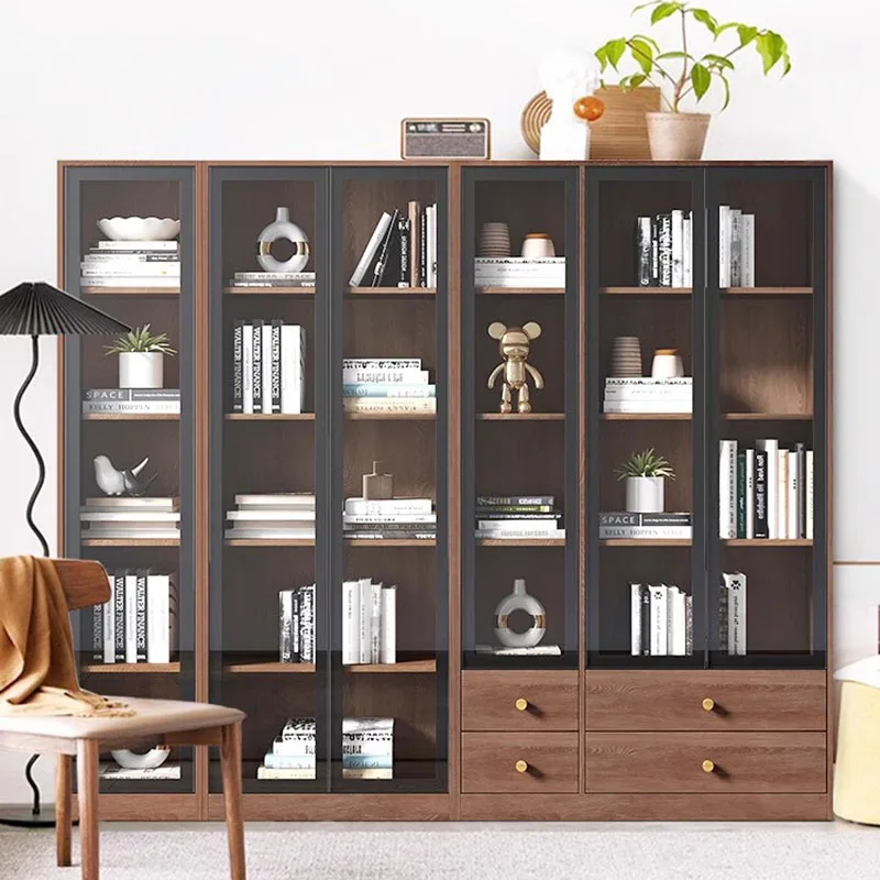 

Bedroom Floor Drawers Bookshelf Closet Retro Shelving Display Bookcases Stand Drawer Estanteria Habitacion Modern Furniture
