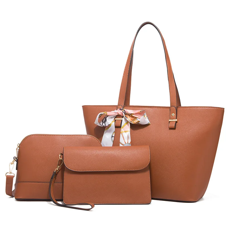 Vintage Casual Womens Shoulder Bags High Quality Leather Layer Large Capacity Tote Bag  Ladies Designer Messenger Bags