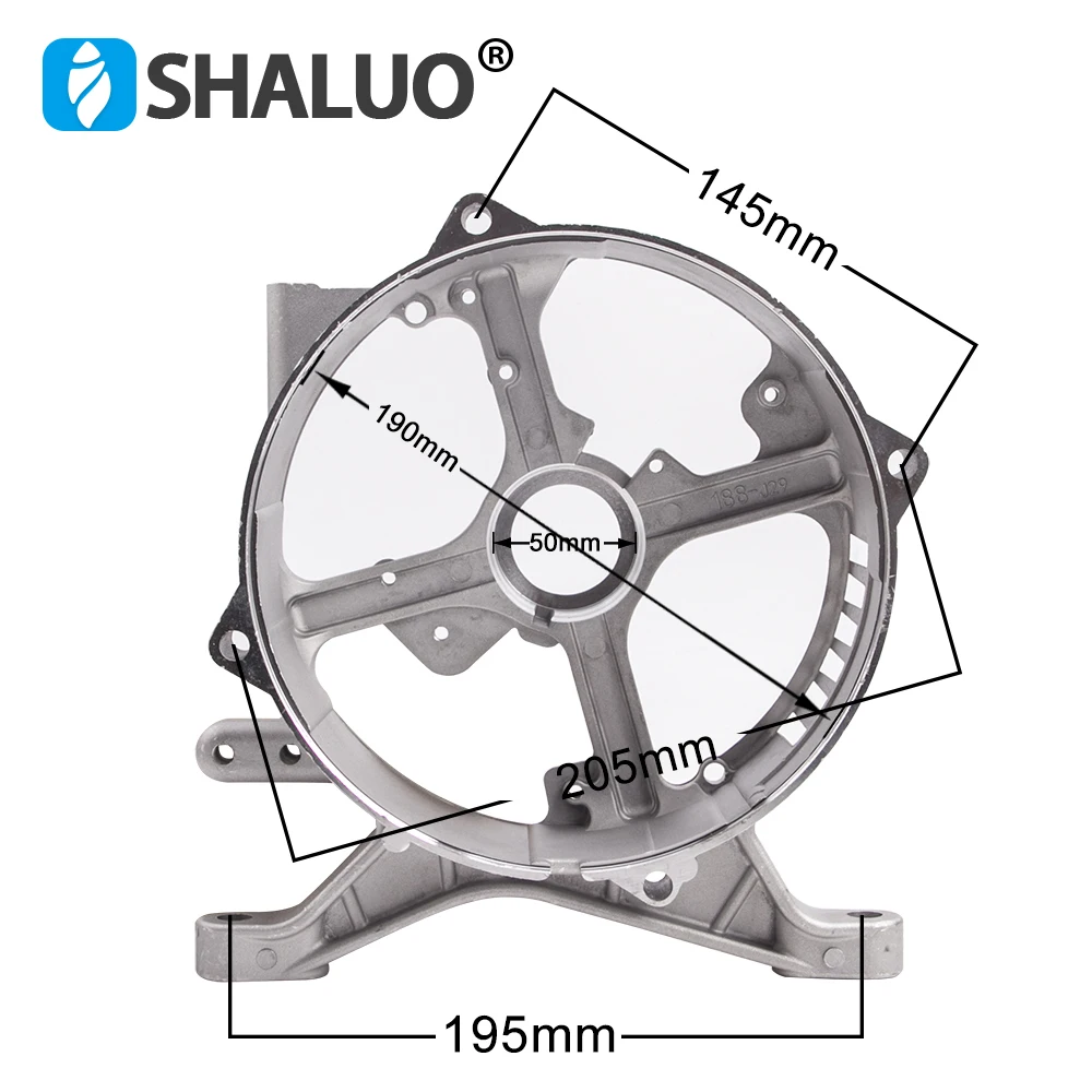 5Kw 8Kw Generatore Diesel Staffa Motore Coperchio Posteriore 186F 188F 190F 192F Staffa Posteriore In Alluminio Accessori Generatore A Benzina