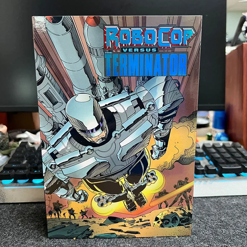 New Genuine First Edition Neca Manga: Future Mech Warrior Vs Terminator Iron Armor Dragon Action Figure Model Toys