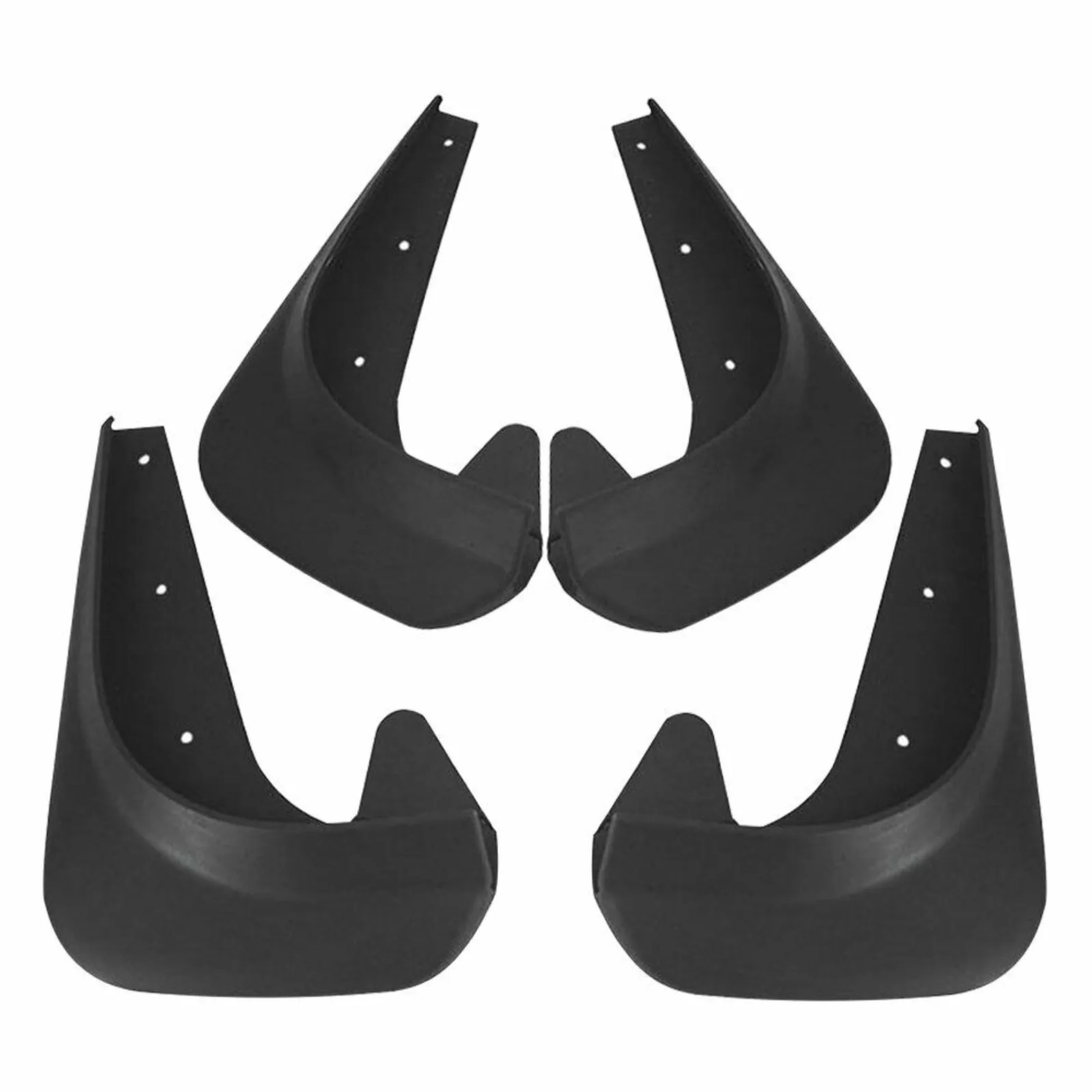 

EVA Plastic Wear Fender Splash Guard for Car Front & Rear Fender 4pcs-