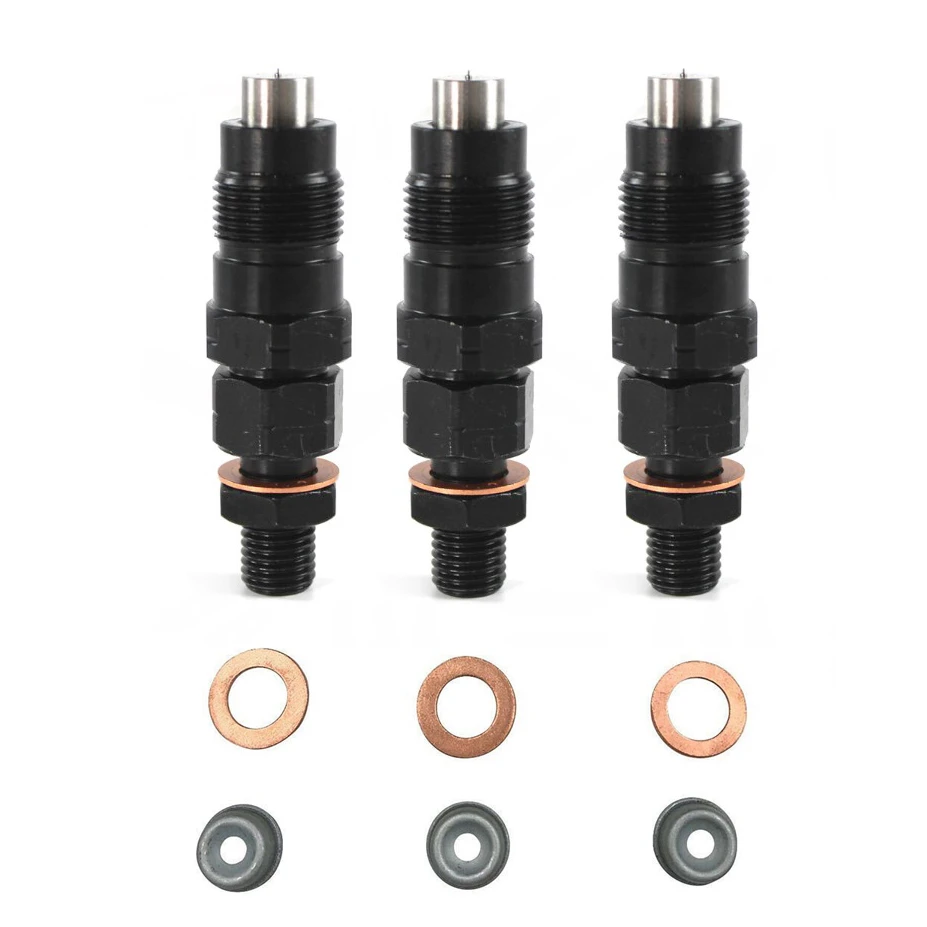 3x Fuel Injectors for Kubota D722 D782 G1800 G2160 Stens 1903 3024