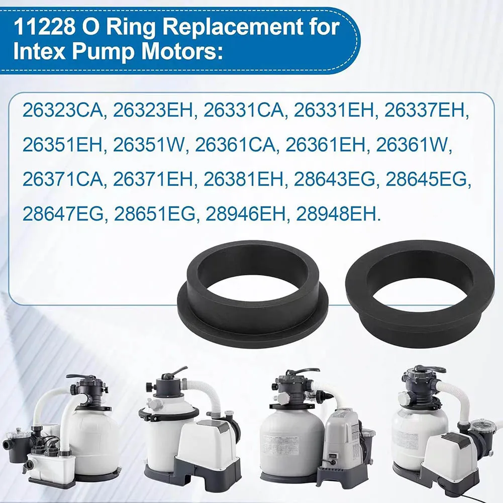 O-Ring Gasket Replacement For Intex Sand Filter Pumps Motor Seals High-quality Rubber O-Ring Gasket Pool Accessory 1Pcs 11228