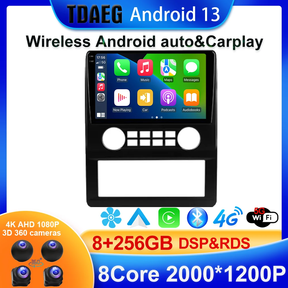 

BT5.0 8+256G For Foton View G7 G9 2014 - 2018 MP-X S 2013 Car Radio Multimedia Video Player Navigation No 2din 2 din DVD