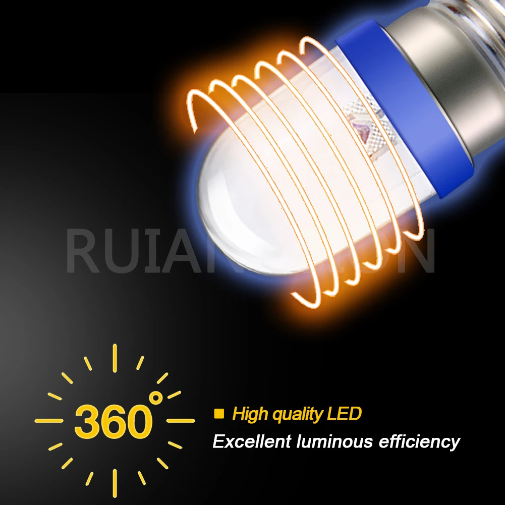 RUIANDSION E10 AC 220V Blue LED Bulb Warning Lights Mechanical Indicator Decorative Mini Work Lamps Outdoor lamp led lights led bulbs