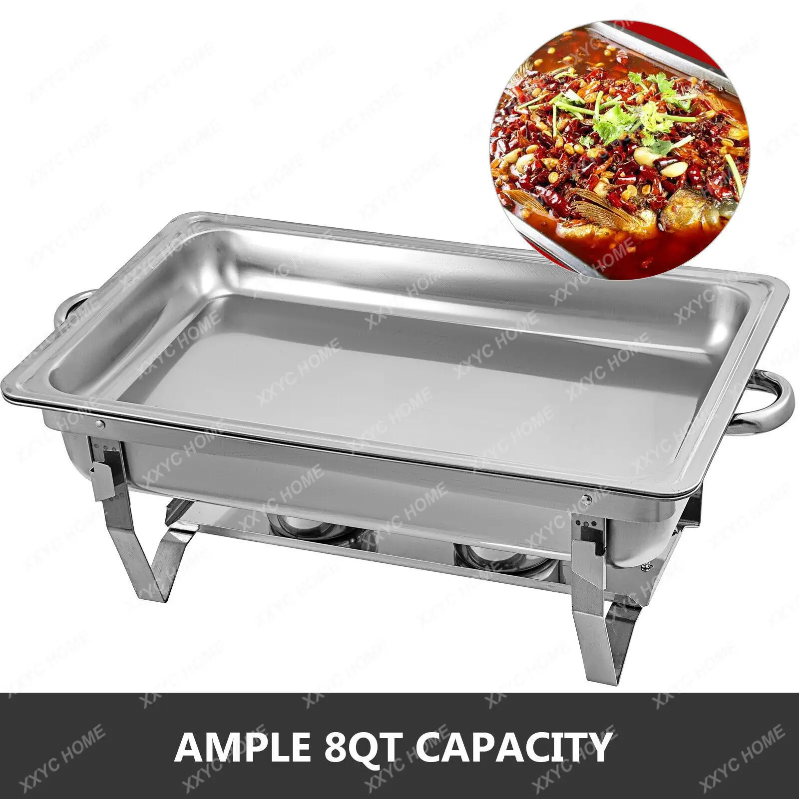 Food Warmers for Parties Buffets Electric Stainless Steel Chafing Dish  Buffet Server and Warming Tray 9L Adjustable Temperature - AliExpress