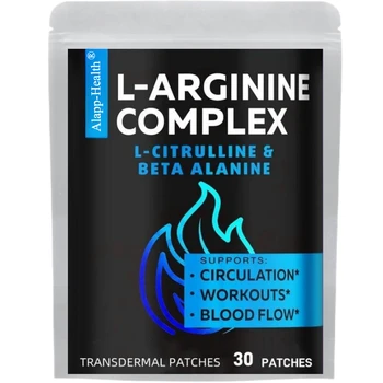 30 cerotti L Arginina L Citrullina Complex Cerotti transdermici Ossido nitrico per uomo Booster