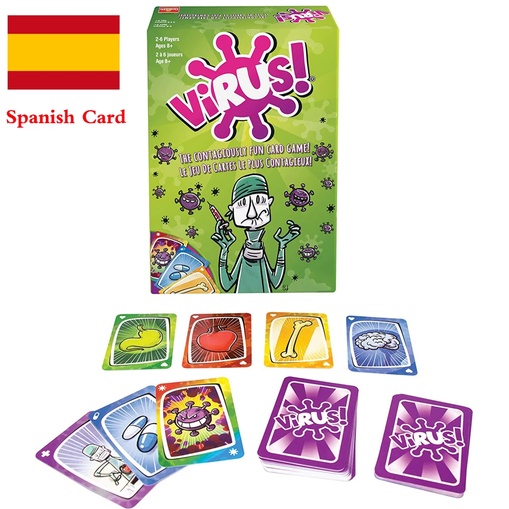 EspaolaCardsVirusCardGameTheContagiouslyFunCardGameForFun