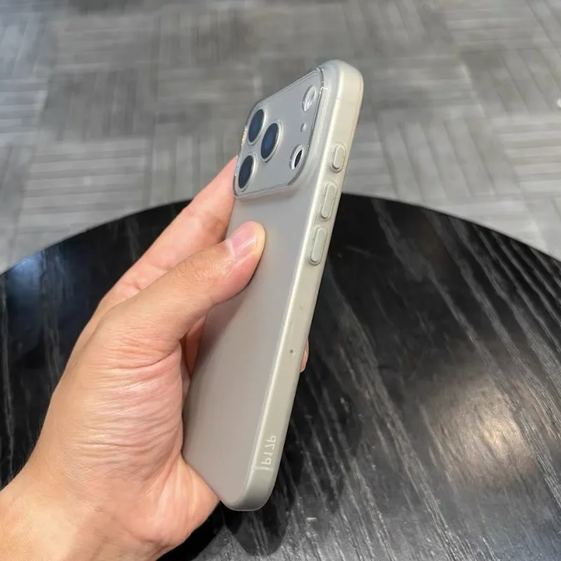 Ultra Thin Soft TPU Matte Translucent Silicone Phone Case